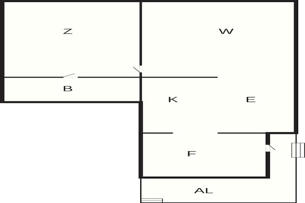 Foto van 4 Personen vakantie huis in Föllinge - Vakantiehuis in Föllinge - FloorPlan