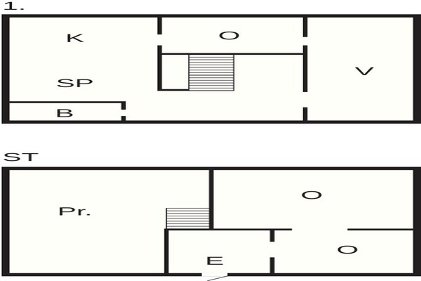 Foto van 5 Personen vakantie huis in FÅRBO - Vakantiehuis in FÅRBO - FloorPlan