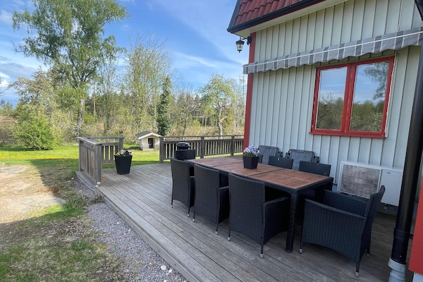 Foto van Afgelegen huis met tuin en meren - Vakantiehuis in Kristdala - Outdoor