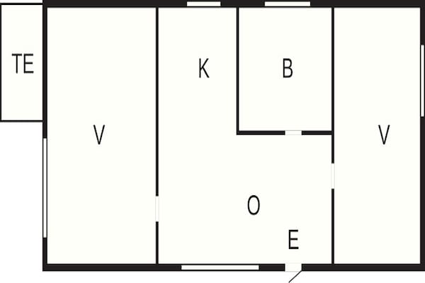 Foto van 4 sterren vakantie huis in BRÅLANDA - Vakantiehuis in BRÅLANDA - FloorPlan
