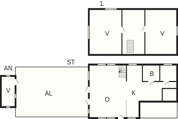 Foto van 5 Personen vakantie huis in INGARÖ - Vakantiehuis in INGARÖ - FloorPlan