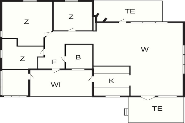 Foto van 4 sterren vakantie huis in NORRTÄLJE - Vakantiehuis in NORRTÄLJE - FloorPlan