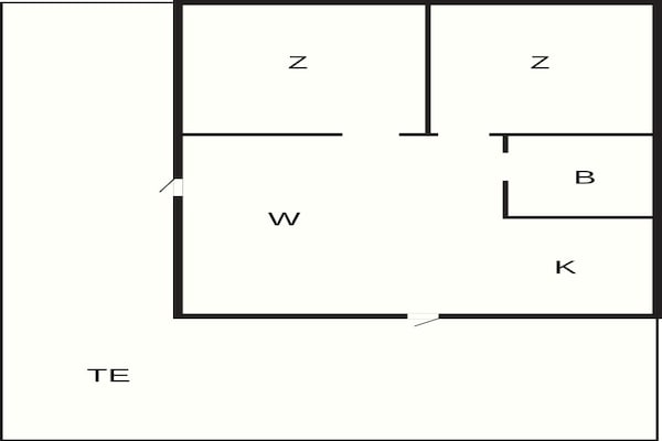 Foto van 4 sterren vakantie huis in Hestra - Vakantiehuis in Hestra - FloorPlan