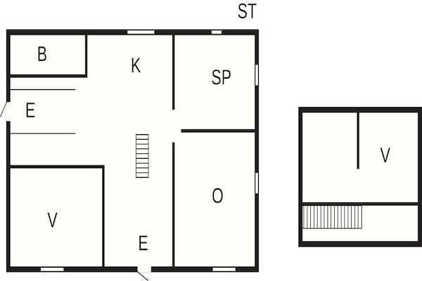 Foto van 4 sterren vakantie huis in LJUNG - Vakantiehuis in LJUNG - FloorPlan