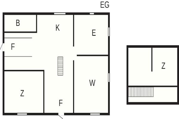 Foto van 4 sterren vakantie huis in LJUNG - Vakantiehuis in LJUNG - FloorPlan