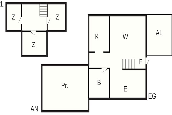 Foto van 4 Personen vakantie huis in ESLÖV - Vakantiehuis in ESLÖV - FloorPlan