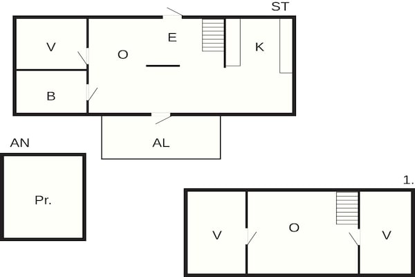 Foto van Rustig toevluchtsoord op het platteland met terras - FloorPlan