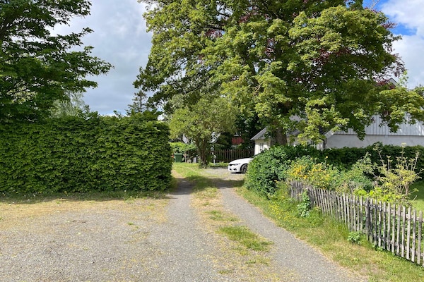 Foto van Rustig toevluchtsoord op het platteland met terras - Outdoor