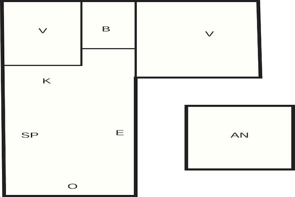 Foto van 6 Personen vakantie huis in Løkken - Vakantiehuis in Løkken - FloorPlan