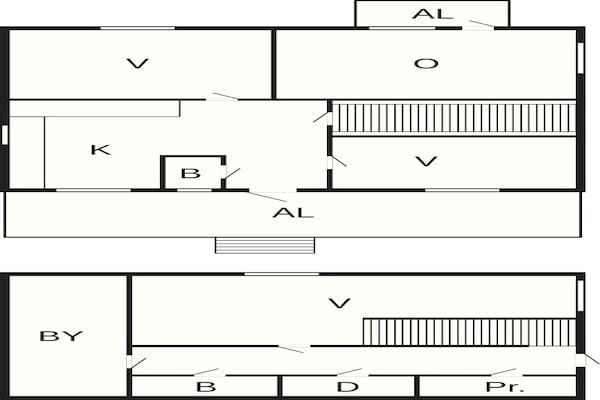 Foto van Hasslo vakantiehuis met tuin - Vakantiehuis in KARLSKRONA - FloorPlan