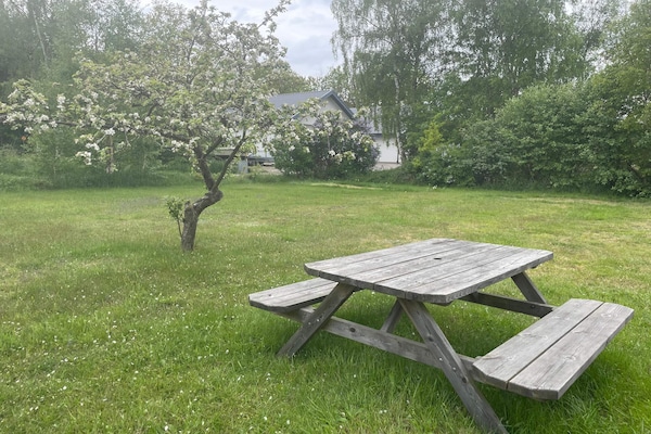 Foto van Hasslo vakantiehuis met tuin - Vakantiehuis in KARLSKRONA - Outdoor