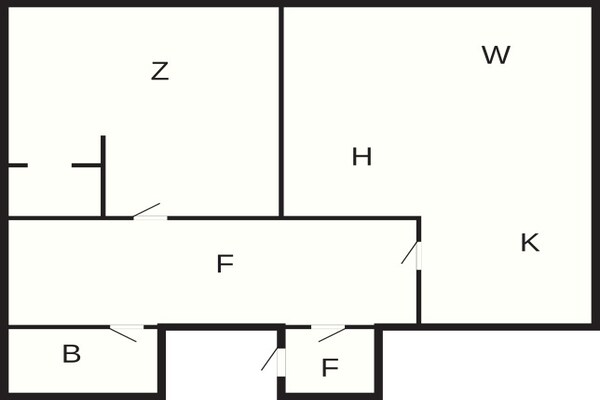 Foto van 4 Personen vakantie huis in Ansager - Vakantiehuis in Ansager - FloorPlan