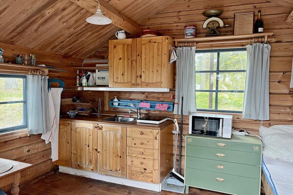 Foto van Hut aan zee met privésauna - Vakantiehuis in ORNÖ - Indoor