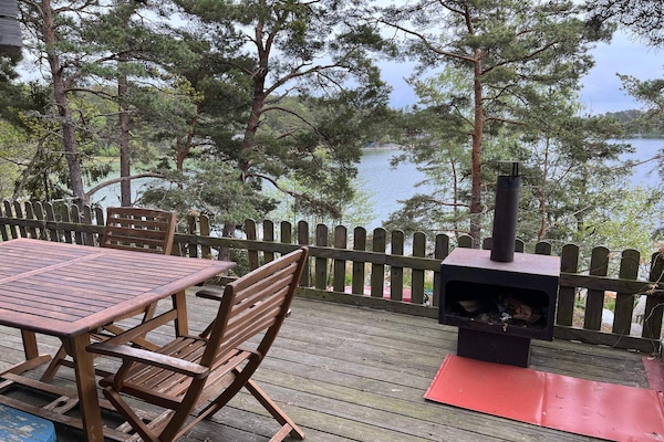 Foto van Hut aan zee met privésauna - Vakantiehuis in ORNÖ - Outdoor