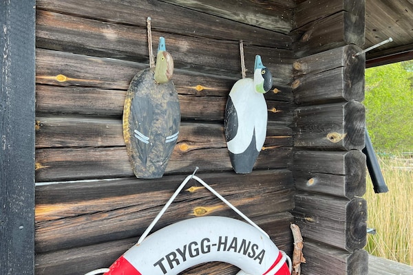 Foto van Hut aan zee met privésauna - Vakantiehuis in ORNÖ - Outdoor