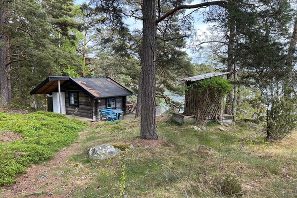 Foto van Hut aan zee met privésauna - Vakantiehuis in ORNÖ - Outdoor