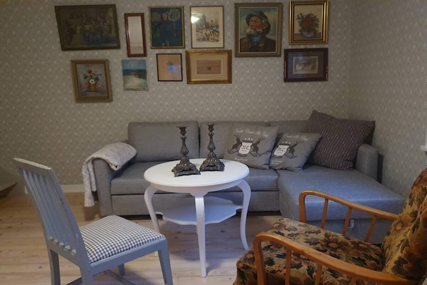 Foto van Huis met gastenverblijf en tuin - Vakantiehuis in Fågelmara - Indoor