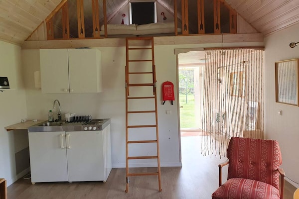Foto van Huis met gastenverblijf en tuin - Vakantiehuis in Fågelmara - Indoor