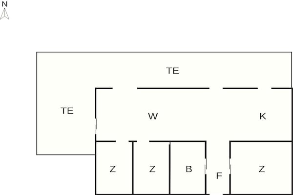 Foto van 4 sterren vakantie huis in Blokhus - Vakantiehuis in Blokhus - FloorPlan