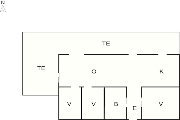 Foto van 4 sterren vakantie huis in Blokhus - Vakantiehuis in Blokhus - FloorPlan