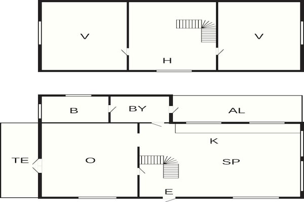 Foto van 4 sterren vakantie huis in Fågelmara - Vakantiehuis in Fågelmara - FloorPlan