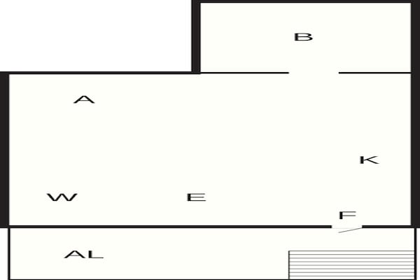 Foto van 4 Personen vakantie huis in KÖPINGSVIK - Vakantiehuis in KÖPINGSVIK - FloorPlan