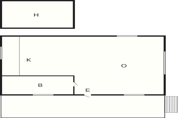Foto van 4 Personen vakantie huis in SENOREN - Vakantiehuis in SENOREN - FloorPlan