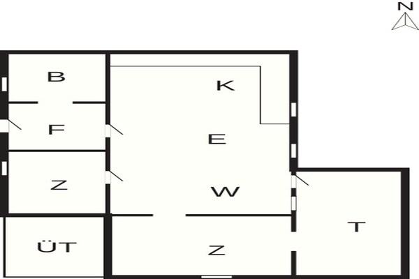 Foto van 4 Personen vakantie huis in Hals - Vakantiehuis in Hals - FloorPlan