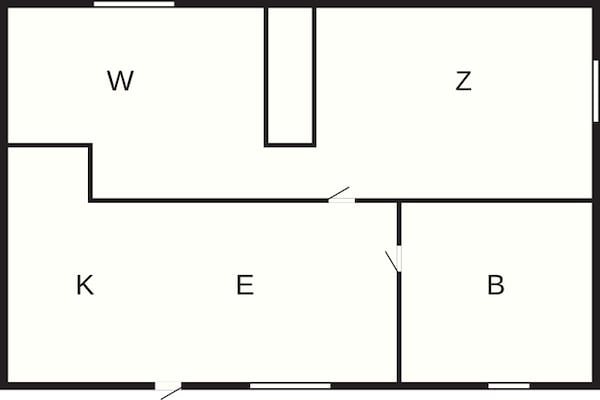 Foto van 4 Personen vakantie huis in TORUP - Vakantiehuis in TORUP - FloorPlan