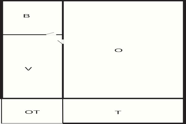 Foto van 3 Personen vakantie huis in Gråsten - Vakantiehuis in Gråsten - FloorPlan