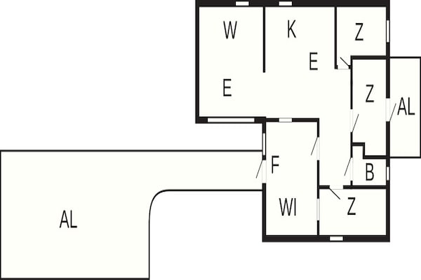 Foto van Villa in de archipel met zwembad en terras - Vakantiehuis in GAMLEBY - FloorPlan