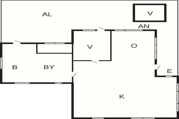 Foto van 5 Personen vakantie huis in ADELSÖ - Vakantiehuis in ADELSÖ - FloorPlan