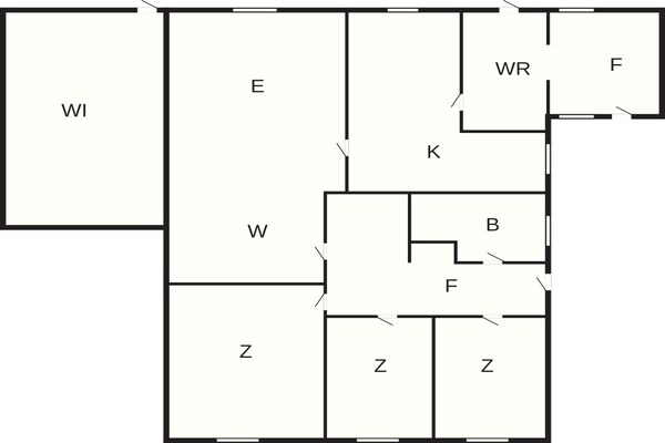 Foto van 6 Personen vakantie huis in Lemvig - Vakantiehuis in Lemvig - FloorPlan