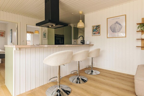 Foto van Vakantiehuis, 500m van het strand - Vakantiehuis in Dannemare - Indoor