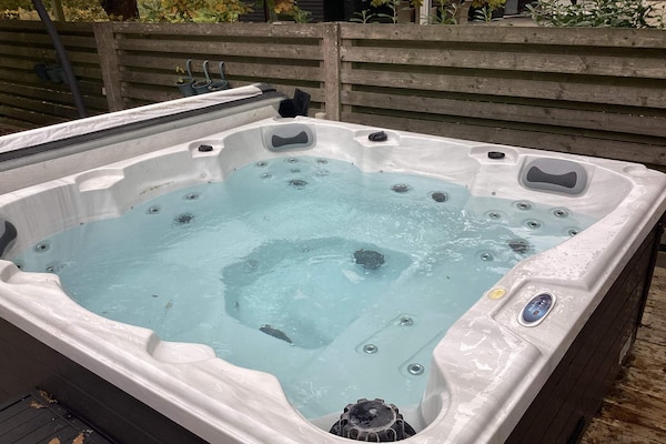 Foto van Kusthut met hottub - Vakantiehuis in Hals - Spa