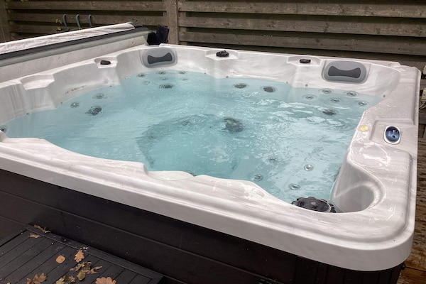 Foto van Kusthut met hottub - Vakantiehuis in Hals - Spa