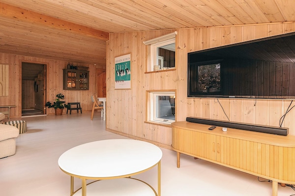 Foto van Kusthut met hottub - Vakantiehuis in Hals - Indoor