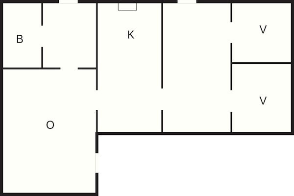 Foto van 4 sterren vakantie huis in Gilleleje - Vakantiehuis in Gilleleje - FloorPlan