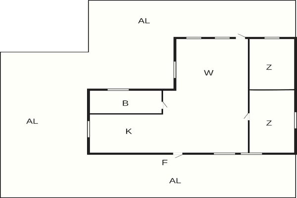 Foto van 4 sterren vakantie huis in VÄRMDÖ - Vakantiehuis in VÄRMDÖ - FloorPlan
