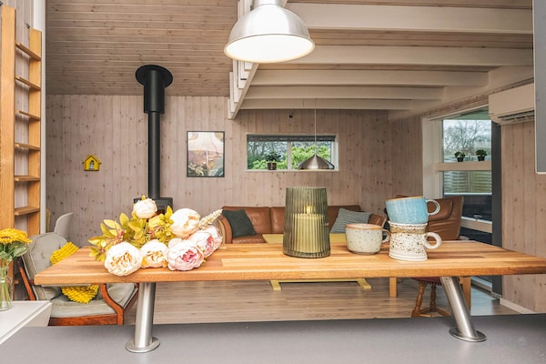 Foto van Moderne villa met sauna-retraite - Vakantiehuis in Glesborg - Indoor