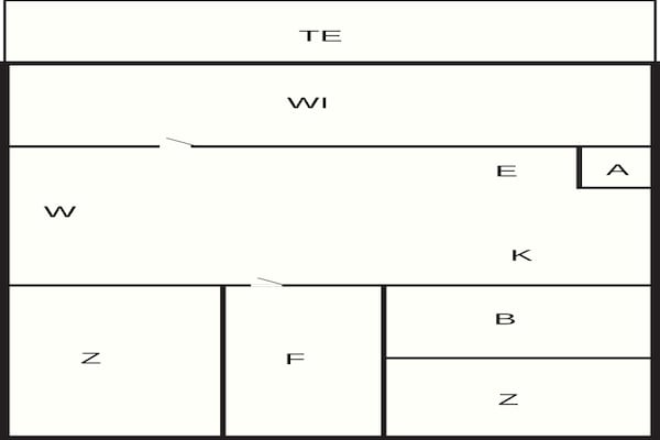 Foto van 4 sterren vakantie huis in Juelsminde - Vakantiehuis in Juelsminde - FloorPlan