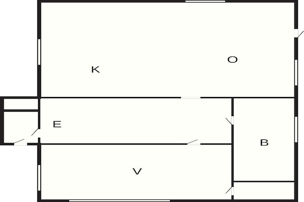 Foto van 5 Personen vakantie huis in Knutby - Vakantiehuis in Knutby - FloorPlan