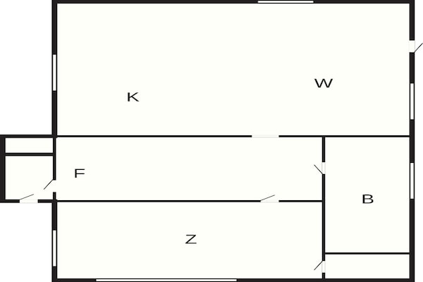 Foto van 5 Personen vakantie huis in Knutby - Vakantiehuis in Knutby - FloorPlan