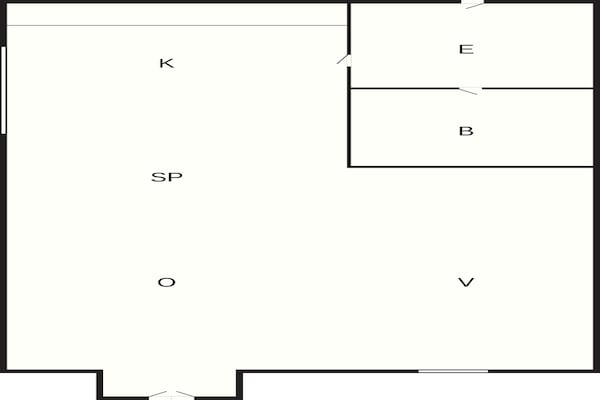 Foto van 4 Personen vakantie huis in Hejls - Vakantiehuis in Hejls - FloorPlan