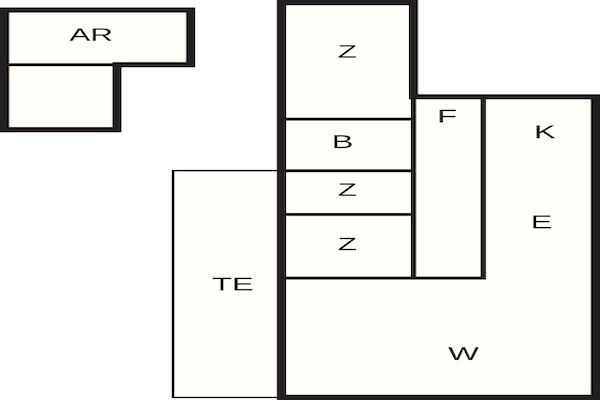 Foto van 5 sterren vakantie huis in Løkken - Vakantiehuis in Løkken - FloorPlan