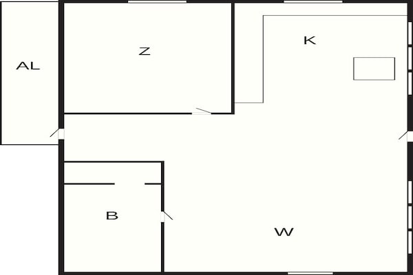 Foto van 4 sterren vakantie huis in UPPSALA - Vakantiehuis in UPPSALA - FloorPlan
