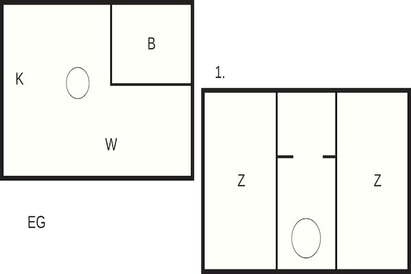 Foto van 6 Personen vakantie huis in Samsø - Vakantiehuis in Samsø - FloorPlan