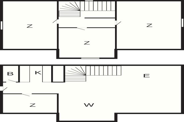 Foto van 5 sterren vakantie huis in Skagen - Vakantiehuis in Skagen - FloorPlan