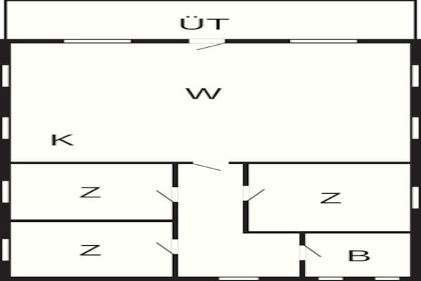 Foto van 6 persoons vakantie huis in Harboøre-By Traum - Vakantiehuis in Harboøre - FloorPlan