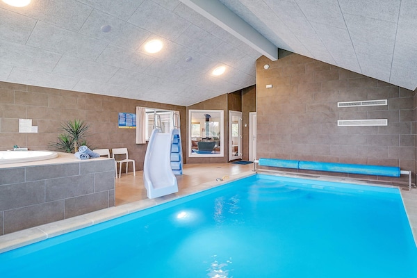 Foto van Luxe vakantieverblijf nabij Grena - Vakantiehuis in Grenaa - Pool